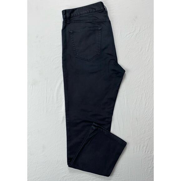 Banana Republic Traveler Slim Fit 5-Pocket Sateen Jeans. Washed Black, 34X30 GUC - Picture 1 of 9